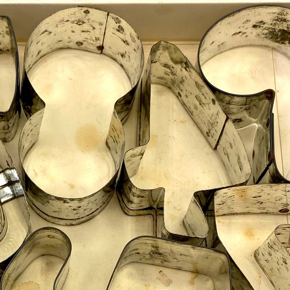 Vintage Fox Run Craftsman Number Cookie Cutter Set In Original Box - Picture 7 of 9